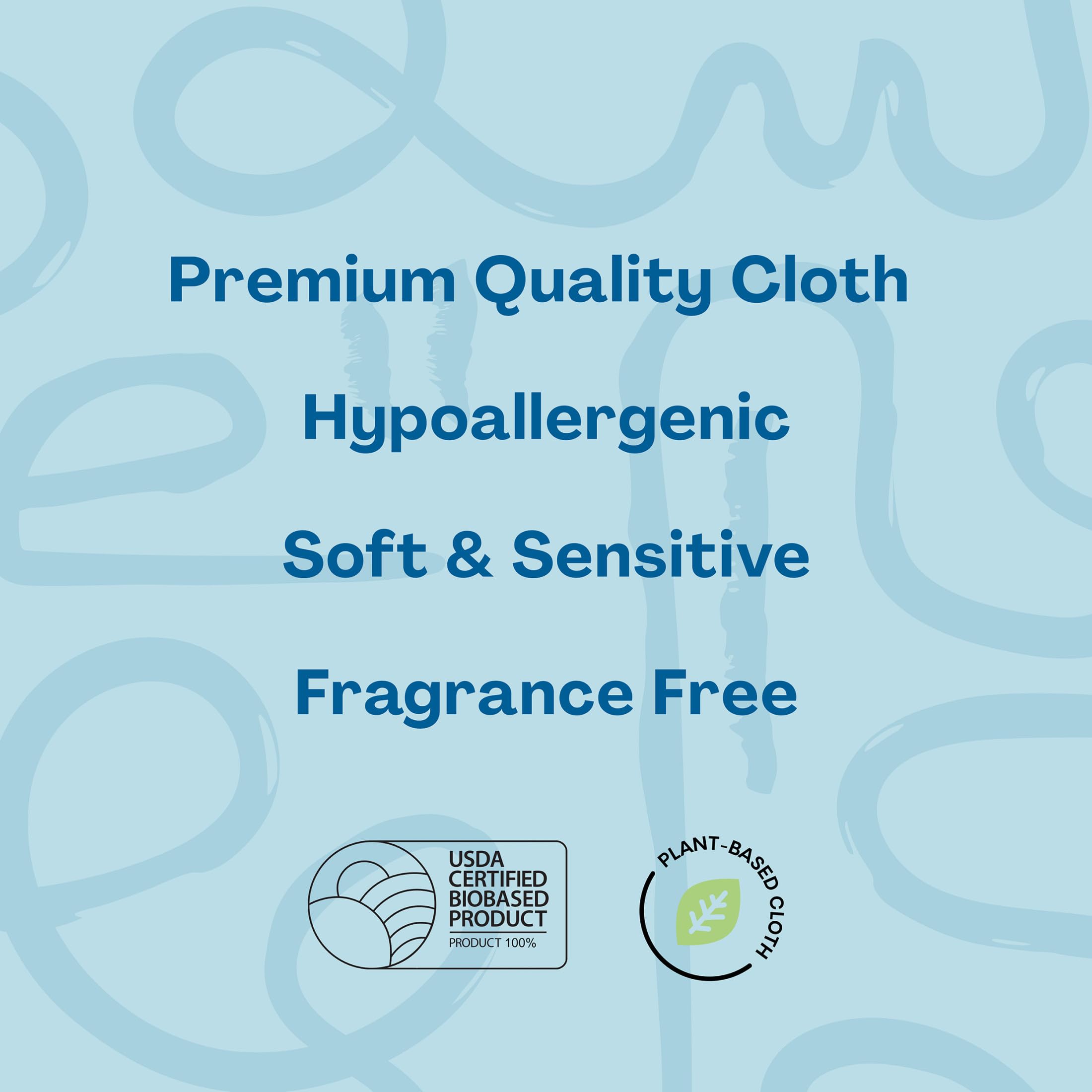 Hello Bello Extra Gentle Unscented Baby Wipes, Plant Based, Made with 99% Water and Aloe for Babies and Kids, 60 Count (Pack of 9) Total 540 Count
