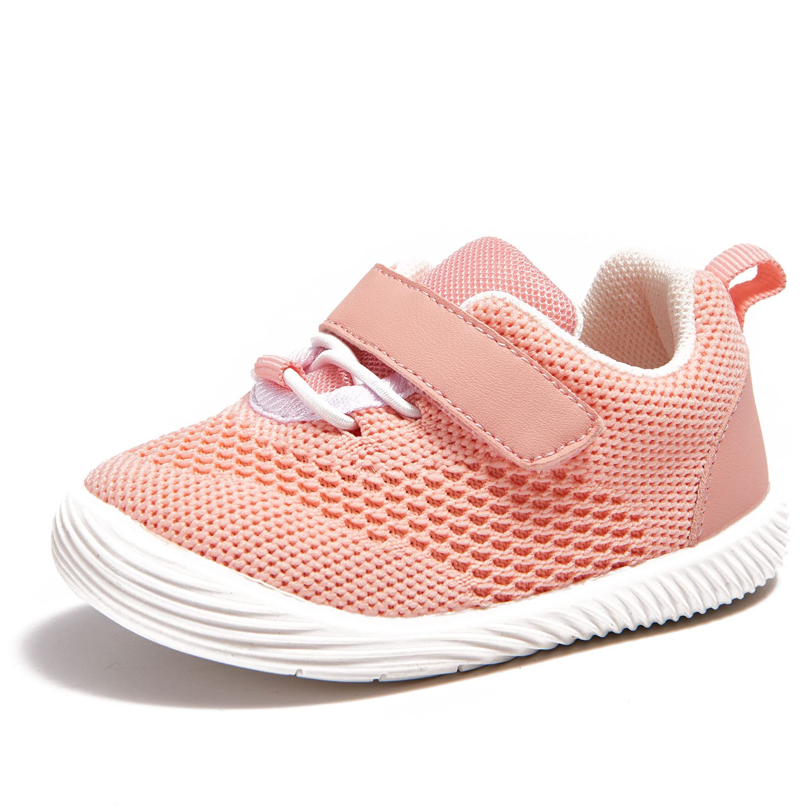 Newsonet Baby Walking Shoes First Infant Sneakers Pink Size 18-24 Months