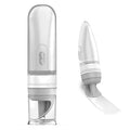 Eli & Ali Swiper Tube - Diaper Rash Cream Dispenser/Applicator with Travel Size Refillable Silicone Tube for Creams, Chest Rubs, etc. - Alternative to Diaper Cream Spatula, TSA Friendly - Grey, 1 Pack
