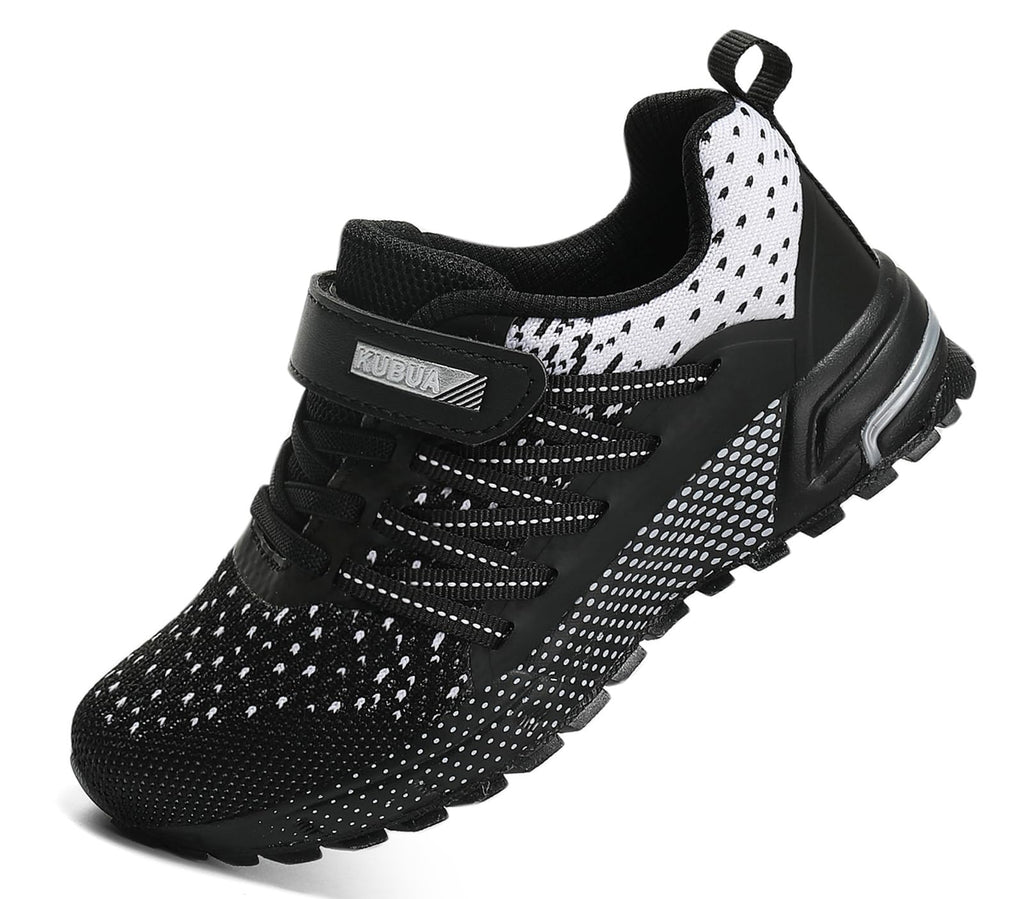 KUBUA Kids Sneakers Lightweight Boys Girls Tennis Shoes