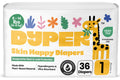 DYPER Baby Diapers Size 5 Over 27 lbs 20 Count Plant-Based Ultra Absorbent