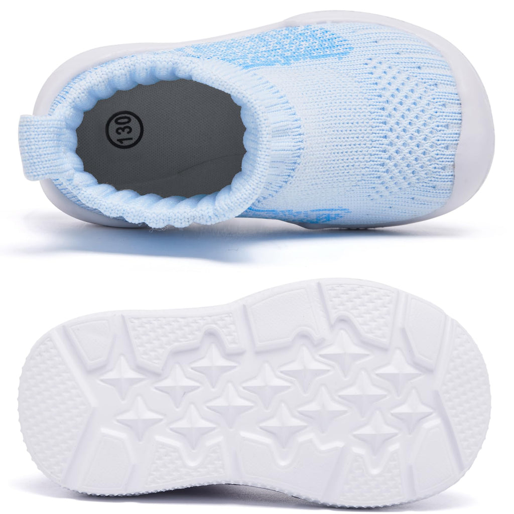 MORENDL Toddler Sock Shoes Baby Walking Shoes Infant Slippers Boys & Girls Non-Slip Sneakers