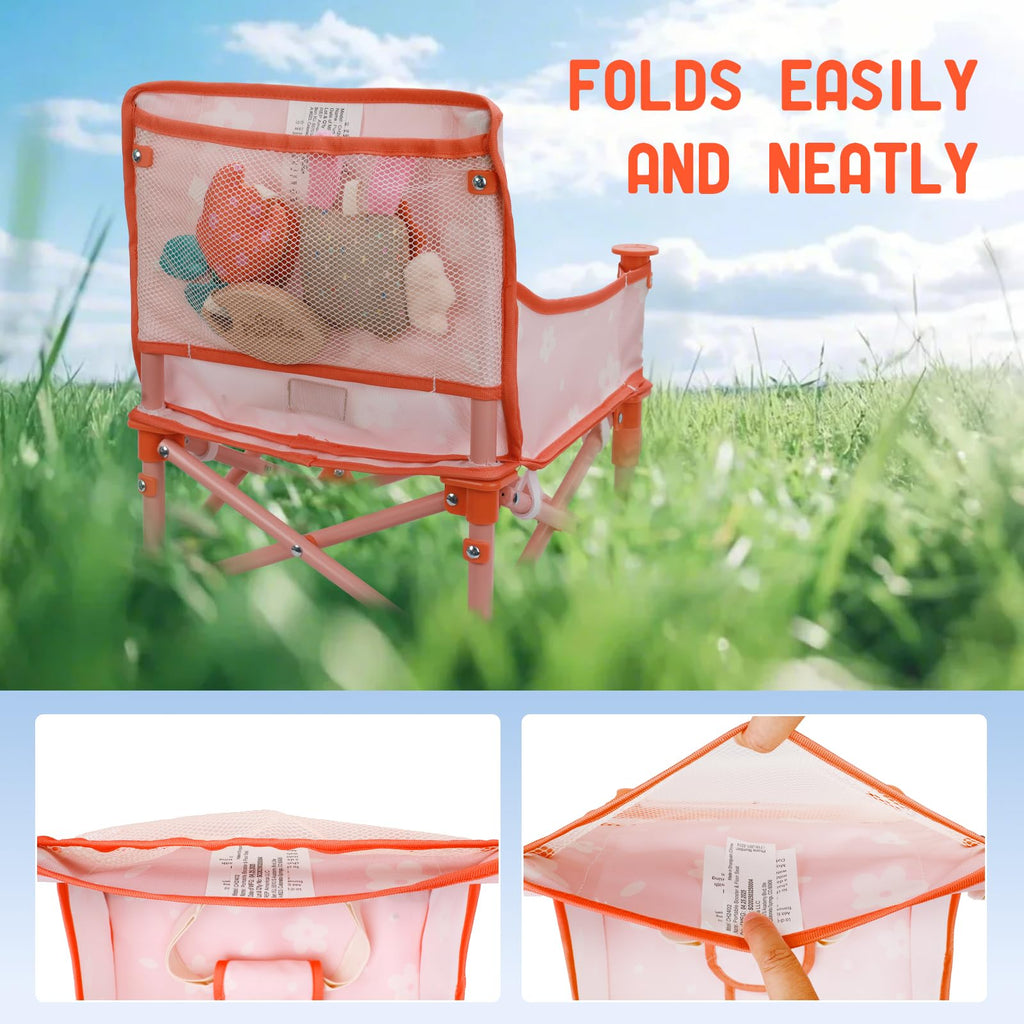 Tiny Marvels 3-in-1 Baby Chair, Portable & Foldable for Travel, Ages 6M-3Y