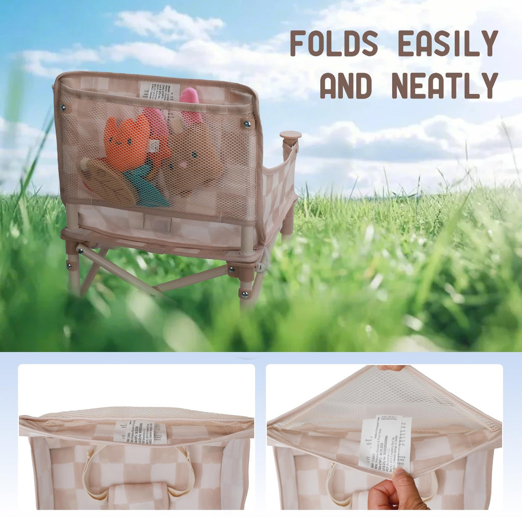 Tiny Marvels 3-in-1 Baby Chair, Portable & Foldable for Travel, Ages 6M-3Y