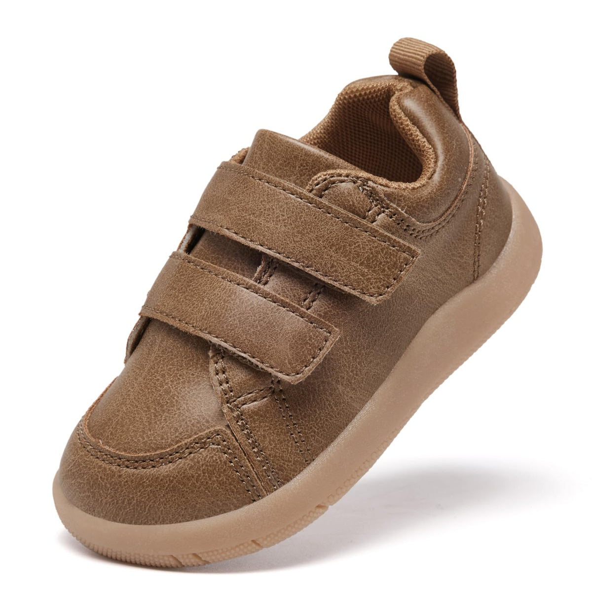 MORENDL Toddler Shoes Baby Wide Toe Box Barefoot Shoes Boy Girl Walking Shoes Non-Slip Minimalist Sneakers Comfort Zero Drop Tennis Outdoor Activities White Size 7