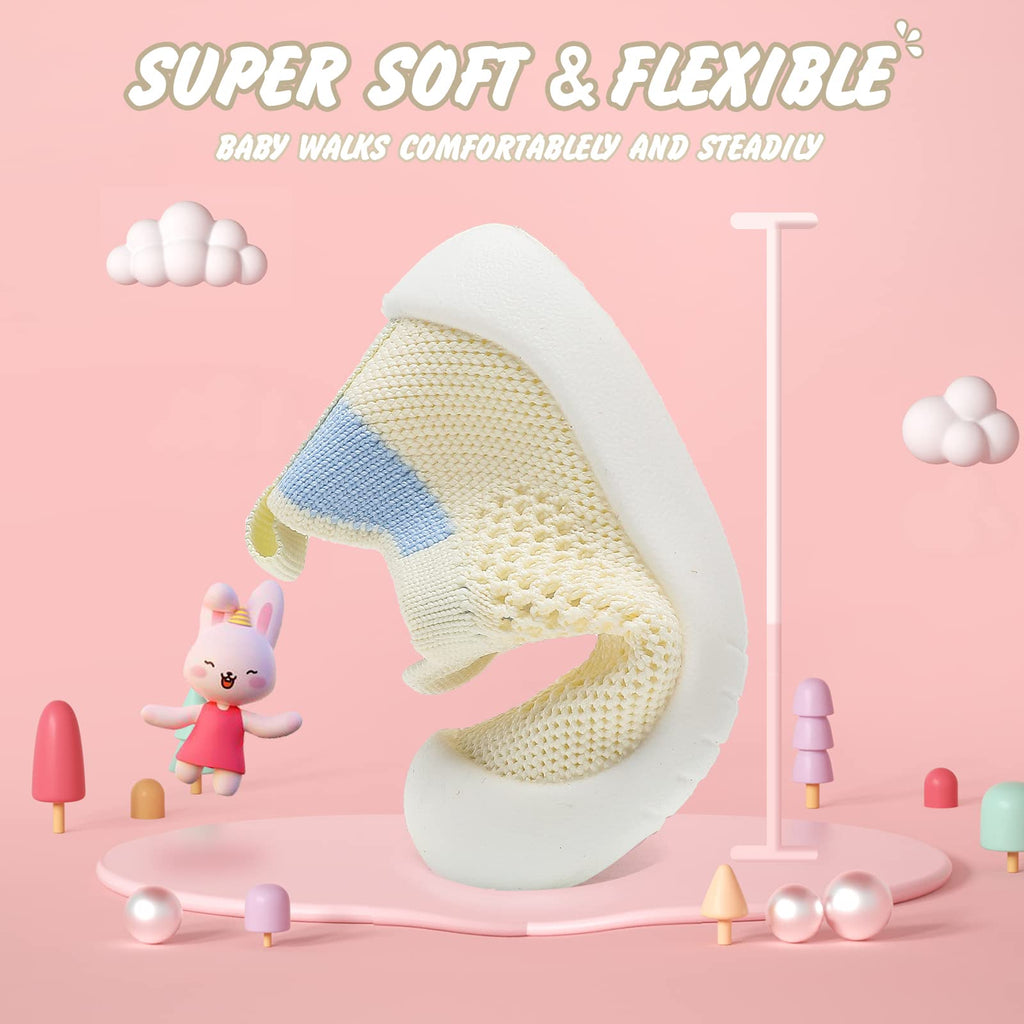Baby Boy First Walking Shoes Girl Toddler Soft Sole Breathable