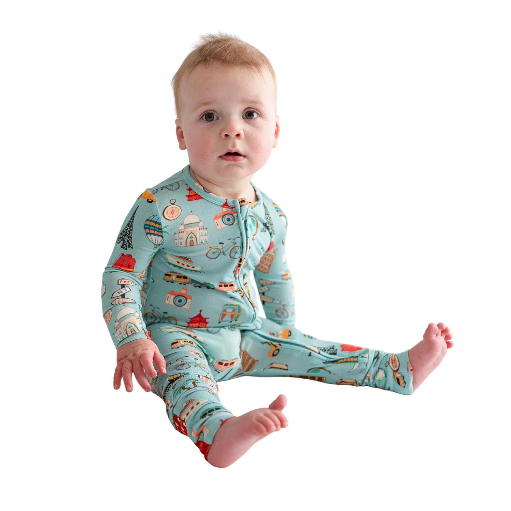 Posh Peanut Convertible Baby Sleepers, Boy Toddlers Footless Pajamas