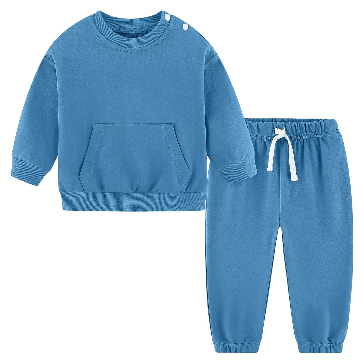 Baby Boy Clothes Outfits 2PC Cotton Sweatshirt & Pants Set 0-6 Months