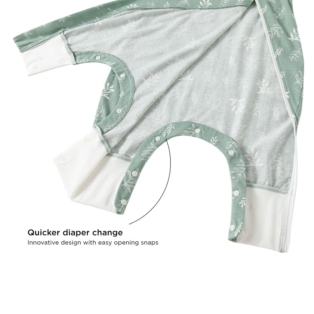 Duomiaomiao 0.5 TOG Toddler Sleep Bag 6-12 Months 100% Cotton Lightweight Baby Sleep Sack with Feet, Breathable Comfy Toddler Wearable Blanket