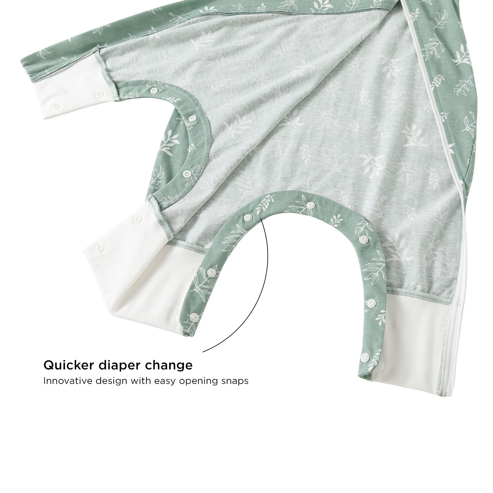 Duomiaomiao 0.5 TOG Toddler Sleep Bag 6-12 Months 100% Cotton Lightweight Baby Sleep Sack with Feet, Breathable Comfy Toddler Wearable Blanket