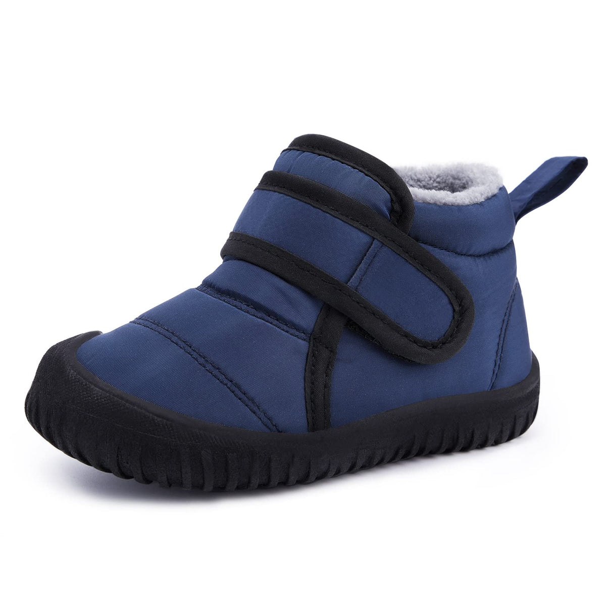 BMCiTYBM Toddler Winter Snow Boots Baby Boys Girls Shoes Grey 8 Toddler