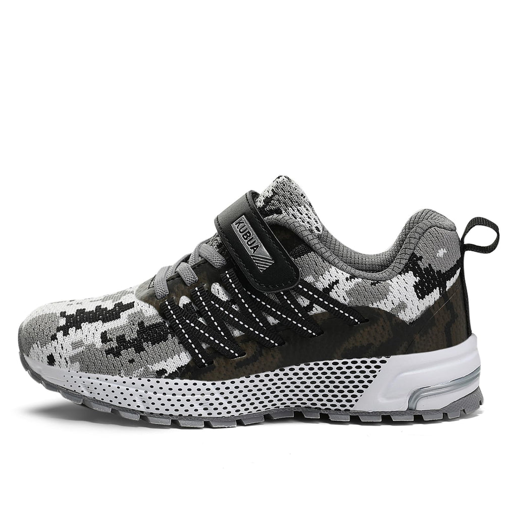 KUBUA Kids Sneakers Lightweight Boys Girls Tennis Shoes