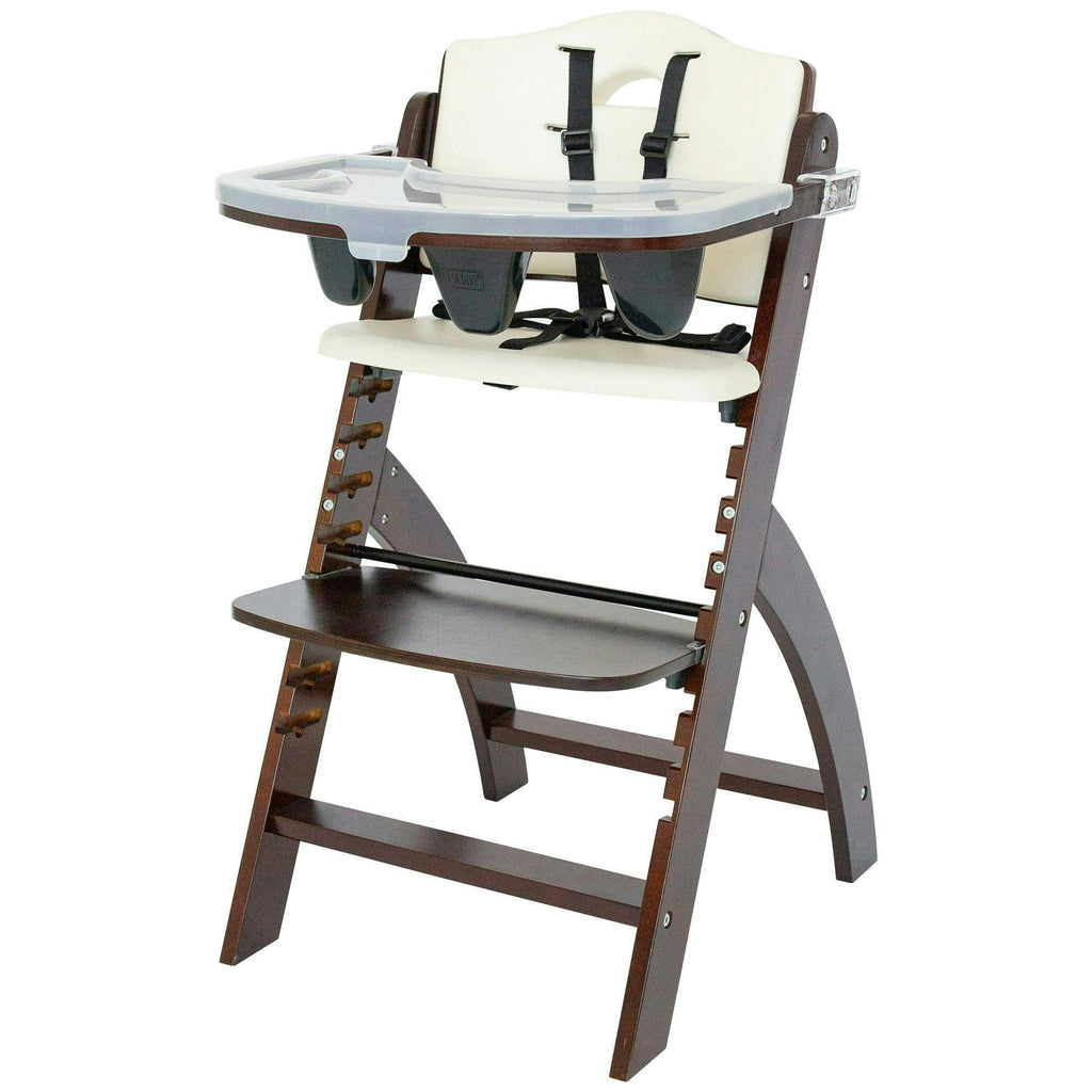 Abiie Beyond Junior Convertible Wooden High Chair with Removable Tray