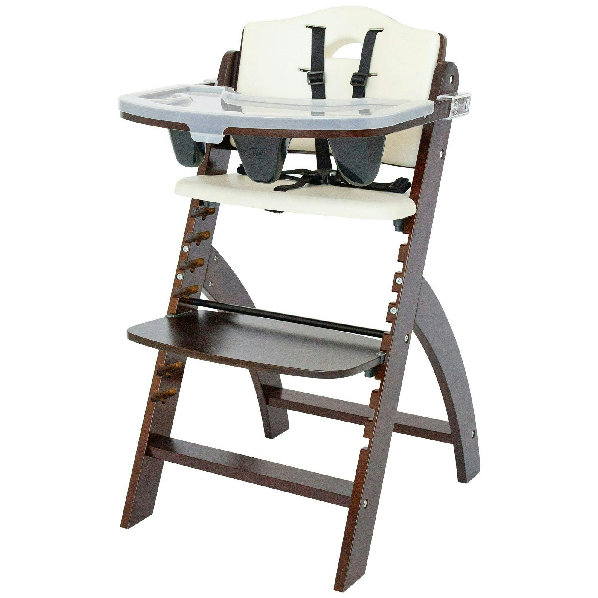 Abiie Beyond Junior Convertible Wooden High Chair with Removable Tray