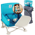 OmniBoost Booster Seat with Tray, Travel High Chair, Baby Chair, Teal