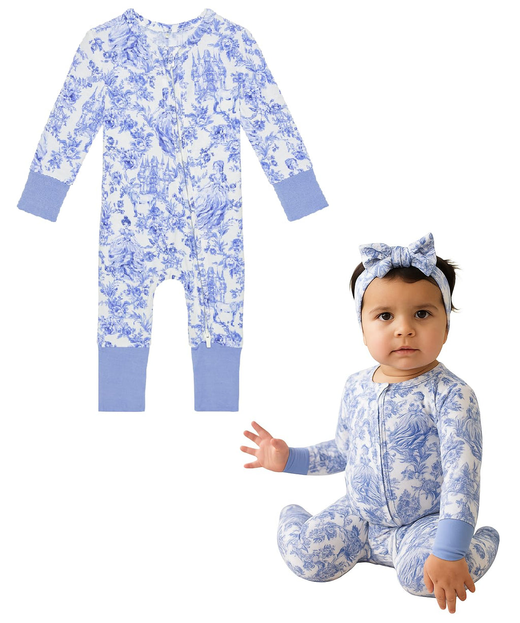 Posh Peanut Convertible Baby Sleepers, Toddlers Footless Pajamas for Girls