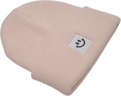 55cube Baby Beanie 0-6 Months Light Peachy Pink