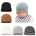 Bamery Cotton Baby Girl Hat Preemie Boys Beanie Newborn Hospital Hats Winter Infant Hats for Girls (6PACK-A, 6-12 Months)