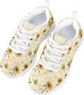 MARSVOVO First Shoes for Walking Boy Girl Athletic Lightweight Flexible Lace-up Breathable Running Shoes Casual Classic Comfortable Non Slip Play Sport Learning to Walk Toddler Girl Sneakers