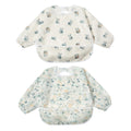 Little Dimsum Long Sleeve Bib for Baby Infant Toddler 6-36 Months