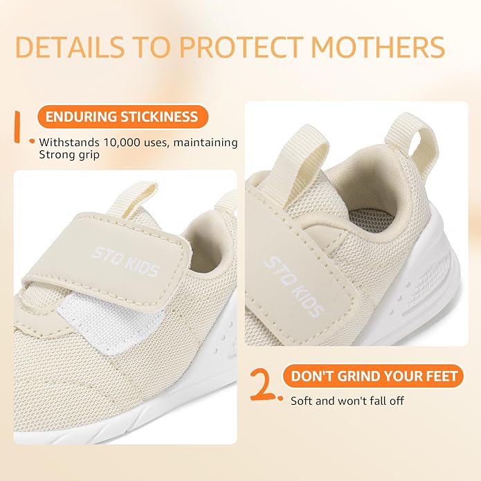 Baby Shoes Wide Toe Box Infant Boy Girl First Walker Shoe Toddler Crib Barefoot Sneakers Non-Slip Sole Soft Breathable Mesh Lightweight Walking Indoor Newborn Chubby Babies 6 9 12 18 24 Months