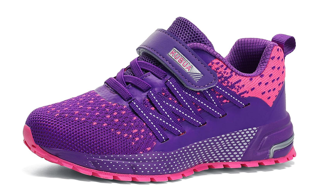 KUBUA Kids Sneakers Lightweight Boys Girls Tennis Shoes