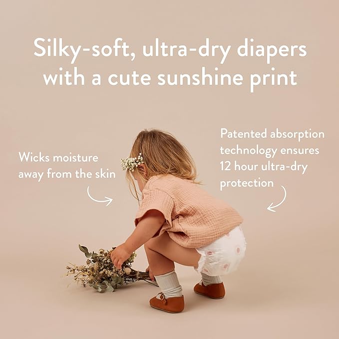 Joonya Baby Diapers, Size 3 M (9-18 lb) - 1 Bag of 28 - New Range - NonToxic, Eco-Friendly, Ultra Slim, Overnight Use - Made in Denmark