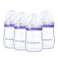 Lansinoh Anti-Colic Baby Bottles, 5 Ounces, 4 Count
