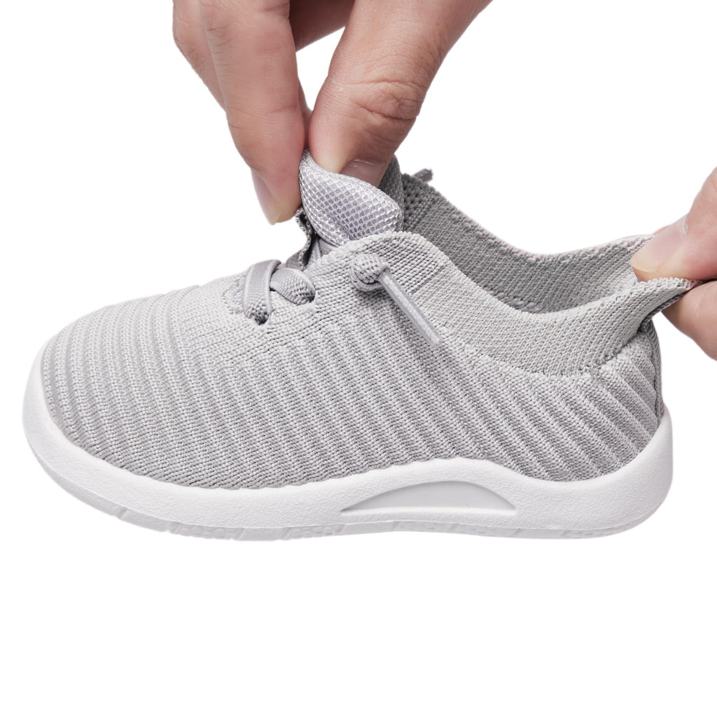 MORENDL Toddler Shoes Baby Walking Sock Shoes Infant Sneakers Boy Girl Barefoot Tennis Shoe Non-Slip Brethable