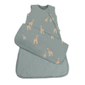 GUNAMUNA Sleep Sacks for Babies Toddlers and Newborns, Easy Changing Diaper Zipper, 2.5 TOG, Giraffe Moss, 18-24 Months