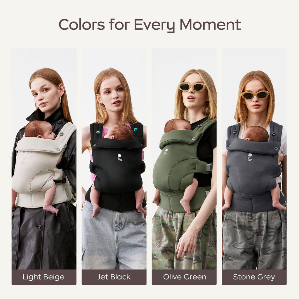 Bc Babycare Baby Carrier Newborn to Toddler, CloudTouch Soft Infant Carrier