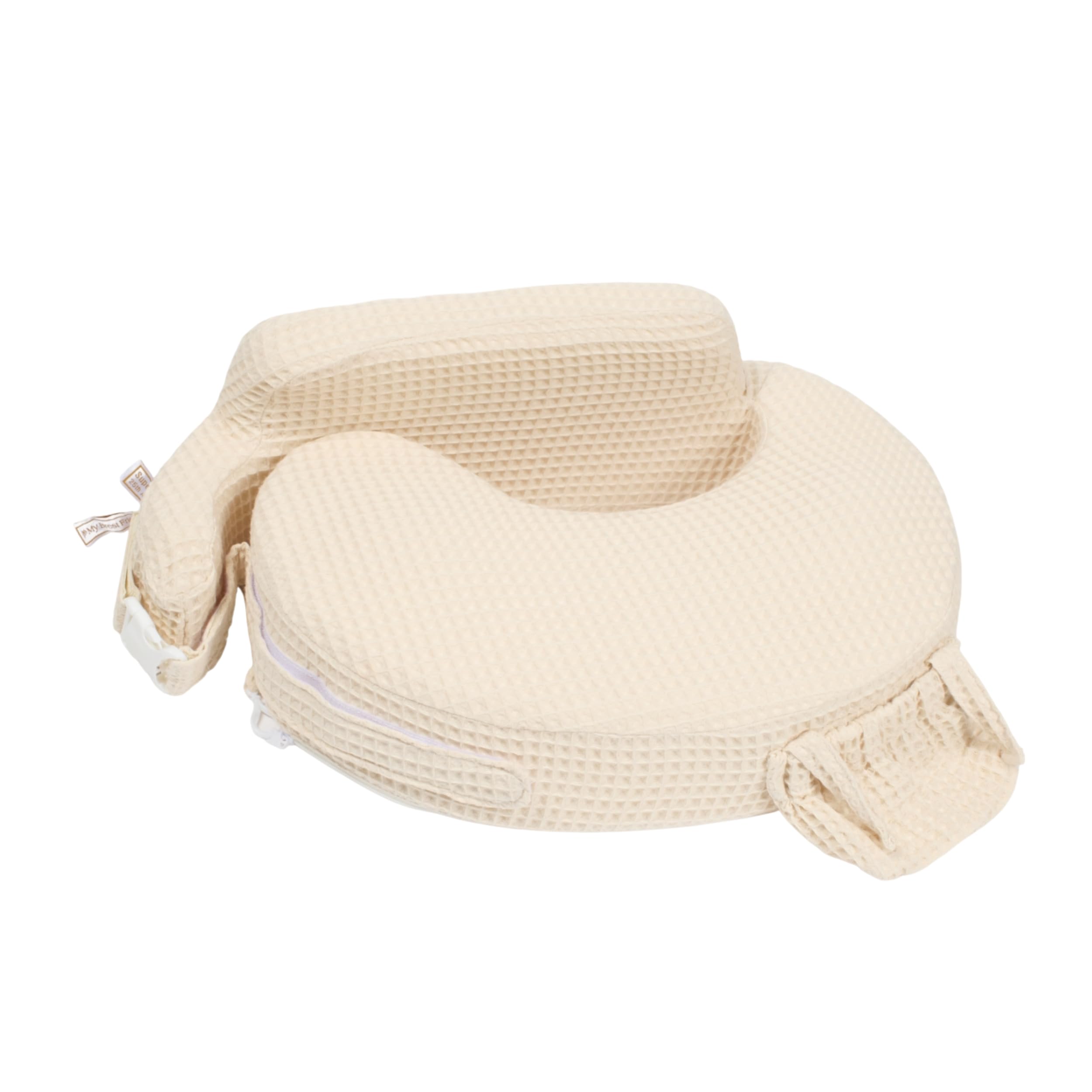 My Brest Friend Super Deluxe Nursing Pillow - 100% Woven Cotton Waffle Knit