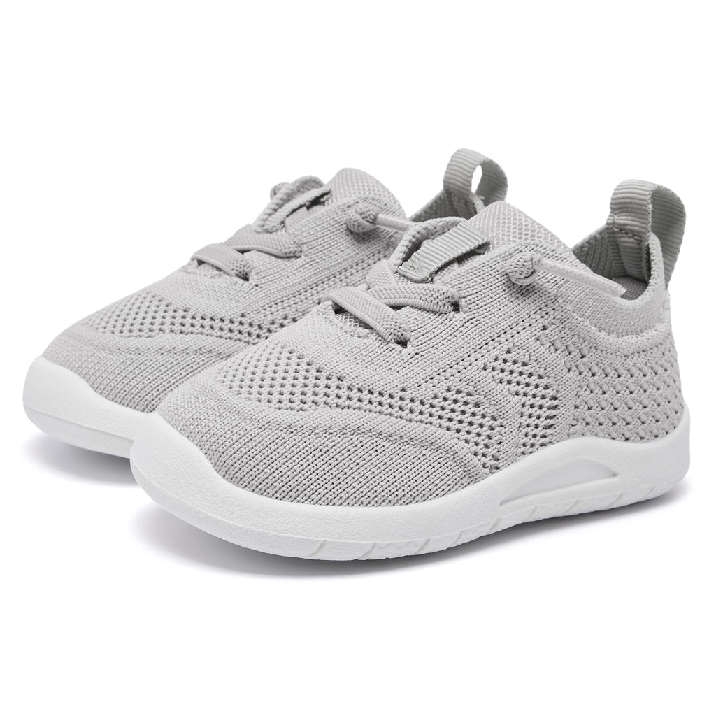 MORENDL Toddler Shoes Baby Walking Sock Shoes Infant Sneakers Boy Girl Barefoot Tennis Shoe Non-Slip Brethable