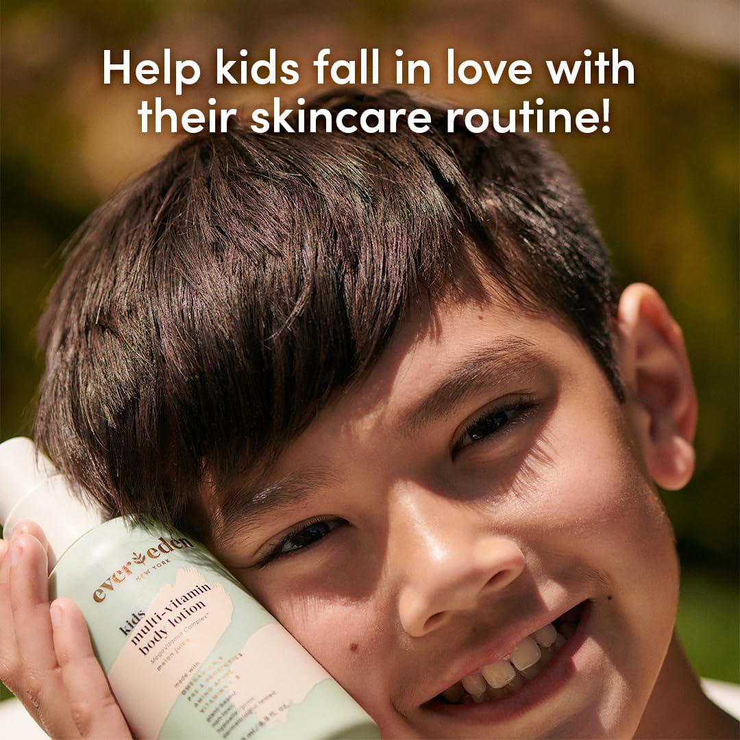 Evereden Kids Body Lotion, Dermatologist-Tested & Safe for Sensitive Skin