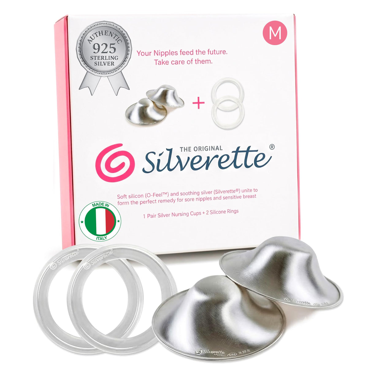 Silverette Nursing Cups, Postpartum Essentials, The Real Silverette, Small