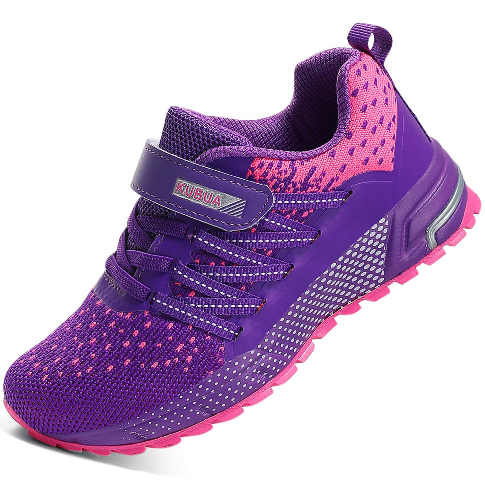 KUBUA Kids Sneakers Lightweight Boys Girls Tennis Shoes