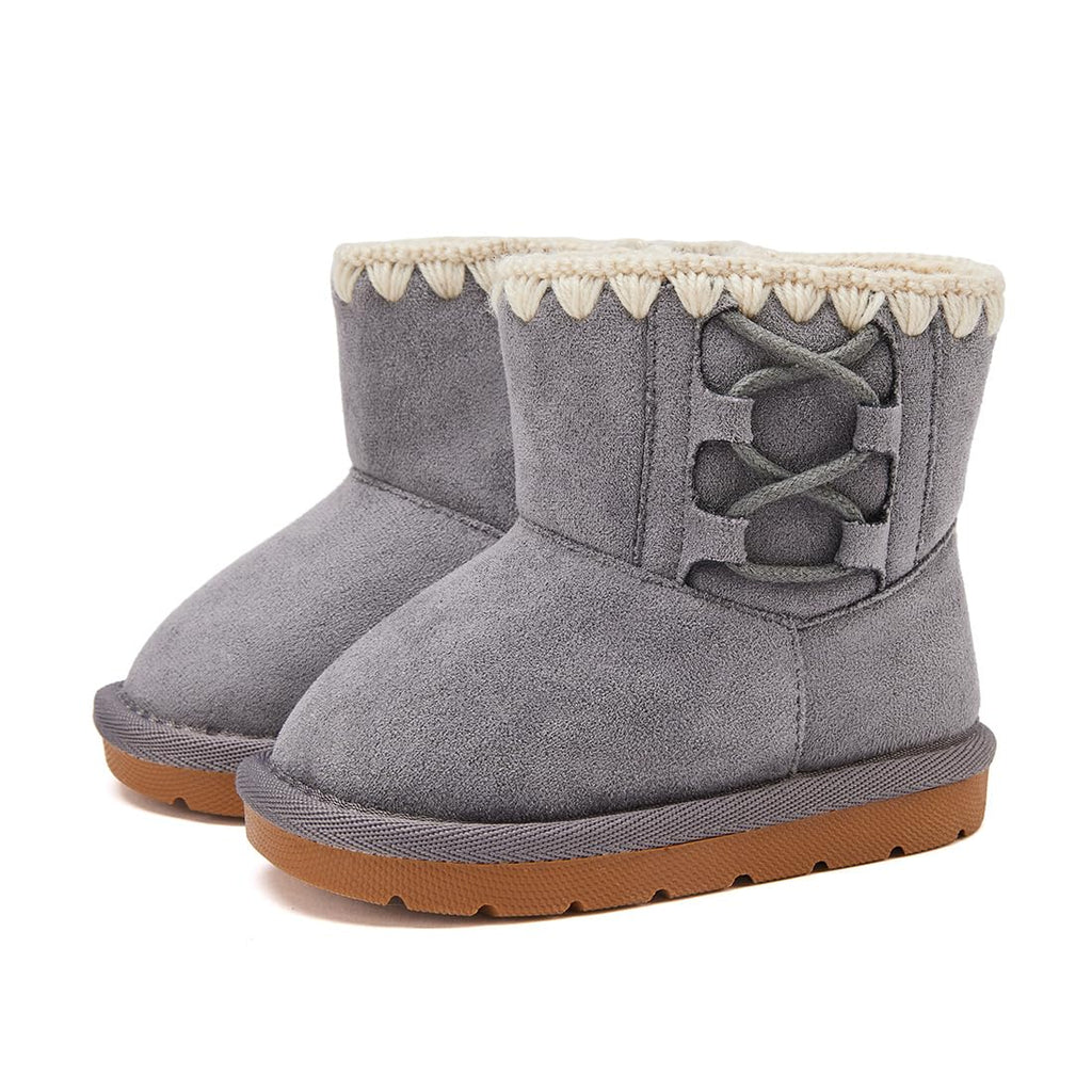BMCiTYBM Baby Snow Winter Boots Girls Boys Infant Walker Shoes 6-12 Months