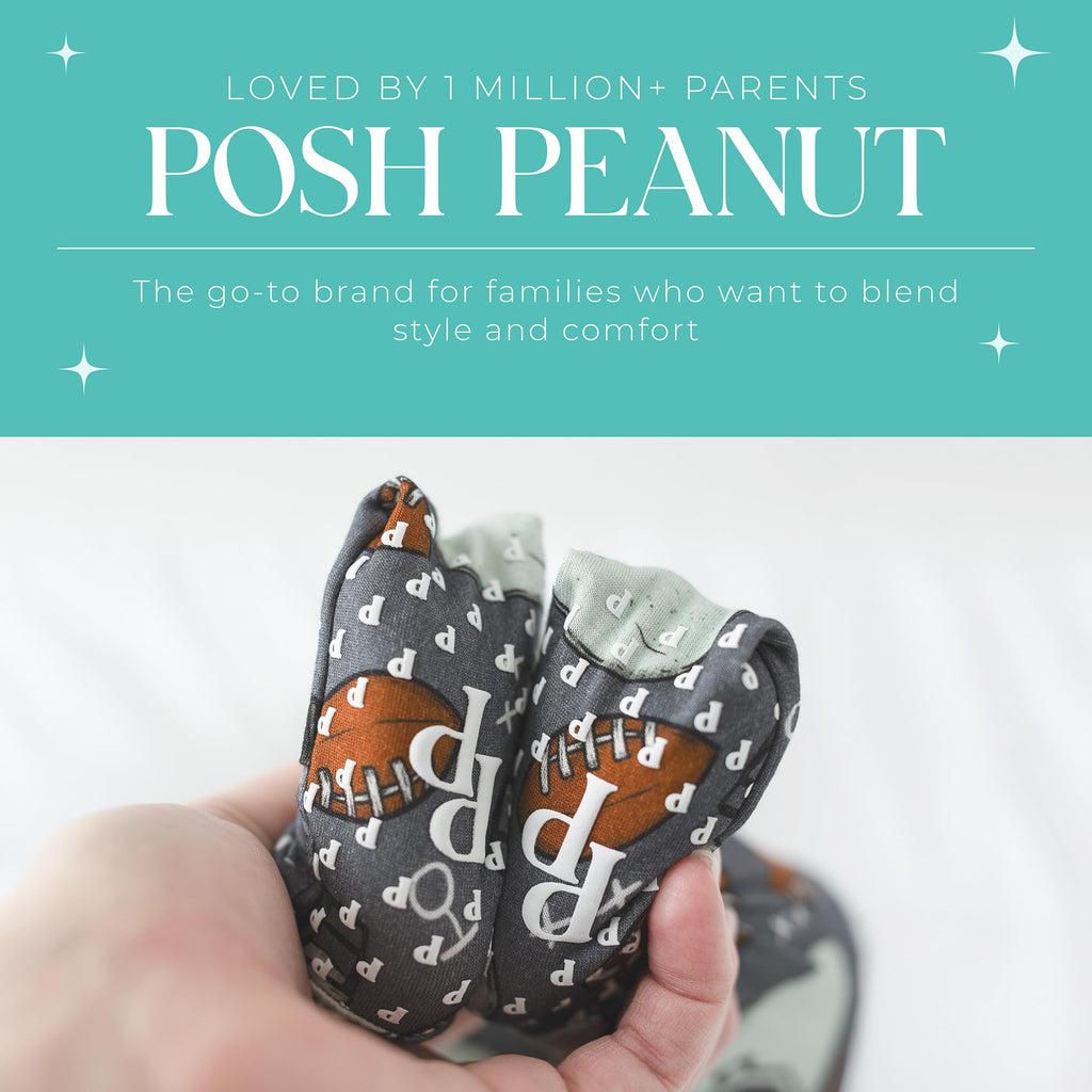 Posh Peanut Convertible Baby Sleepers, Boy Toddlers Footless Pajamas