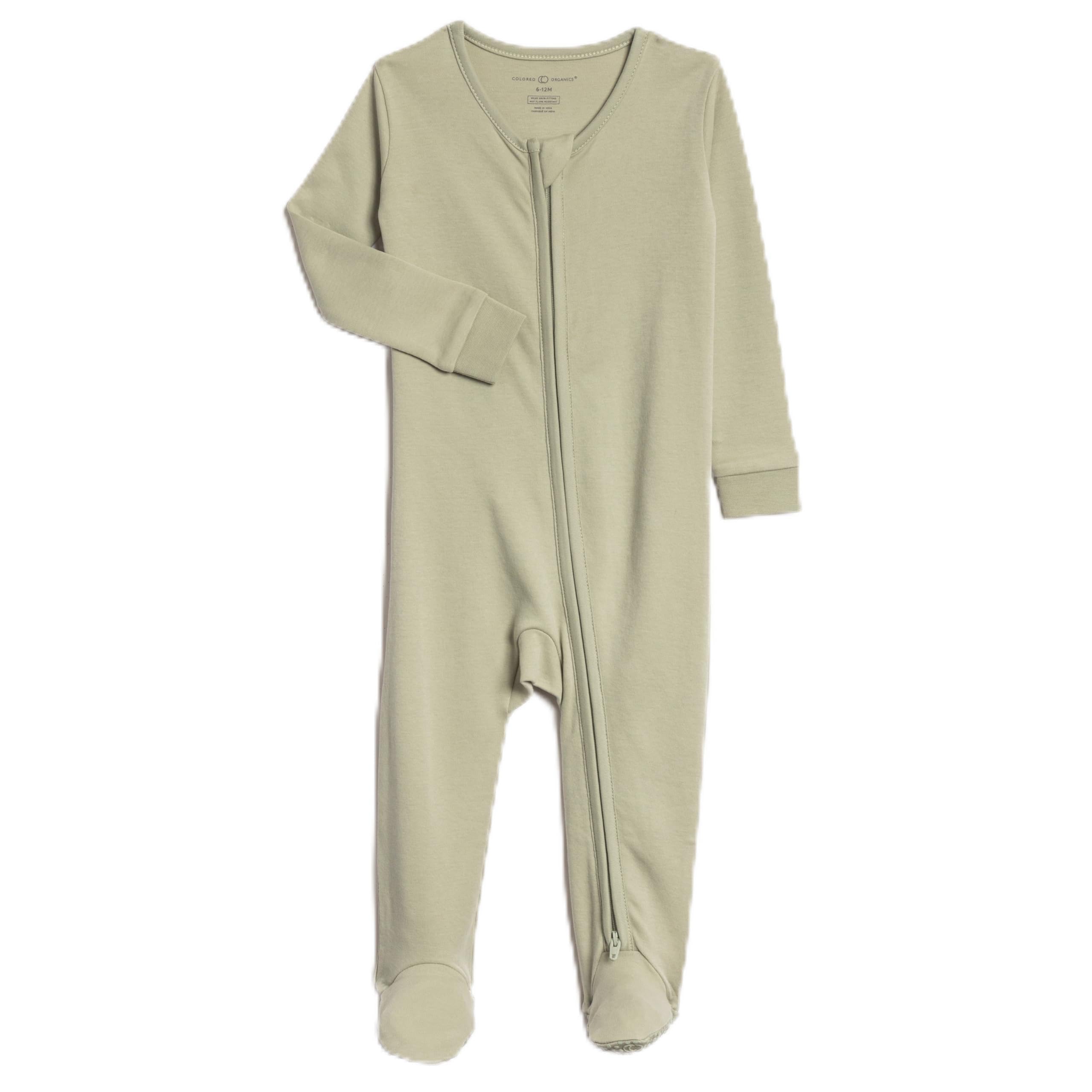Colored Organics KENDI Zip Sleeper - Mint 0-3M