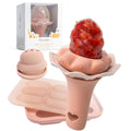 Moonkie Baby Fruit Feeder for Self-Feeding: Controlled Flow Design with 2 Pouches for Safe First Foods - BPA Free Silicone Food Feeder with Freezer Tray for Cooling Comfort - 4 Months+ - 1 Pack