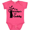 inktastic I'm Grandpa's Lil' Caddy- Golf for Kids Baby Bodysuit 12 Months Vintage Hot Pink 2c4dc