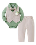 SANMIO Baby Boy Easter Outfit Suit Infant Gentleman Baptism 0-24M