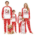 Awoscut Family Christmas Pajamas Matching Pajamas for Family, Xmas PJs Sets Holiday Sleepwear (#b-4, Mom, L)