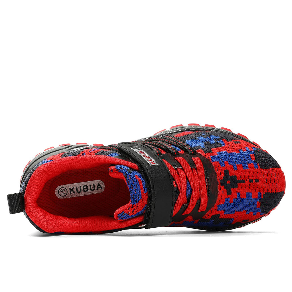 KUBUA Kids Sneakers Lightweight Boys Girls Tennis Shoes