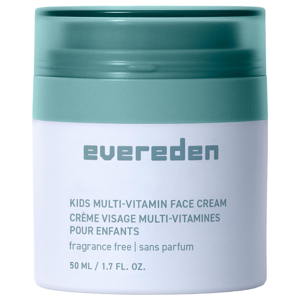 Evereden Kids Face Cream, Dermatologist-Tested, EWG Verified Fragrance-Free