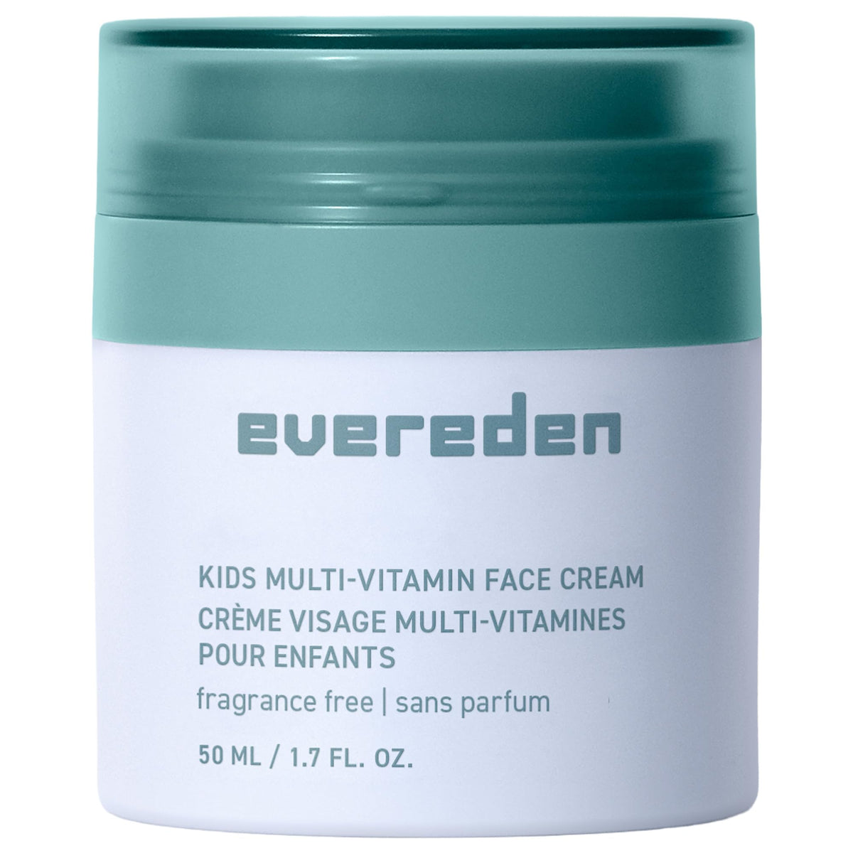 Evereden Kids Face Cream, Dermatologist-Tested, EWG Verified Fragrance-Free