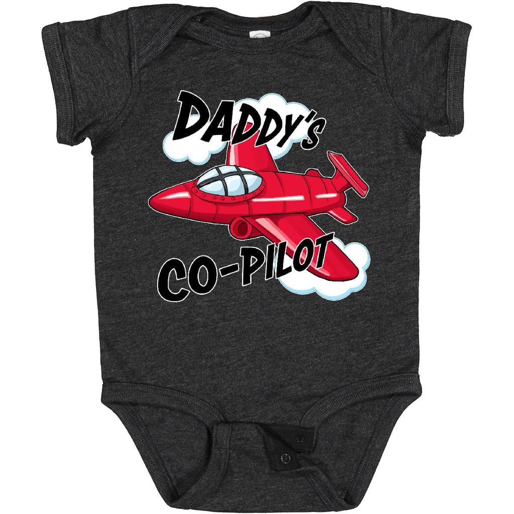 inktastic Daddys Co-Pilot for Fathers Day Baby Bodysuit Newborn Vintage Smoke 2a3b6