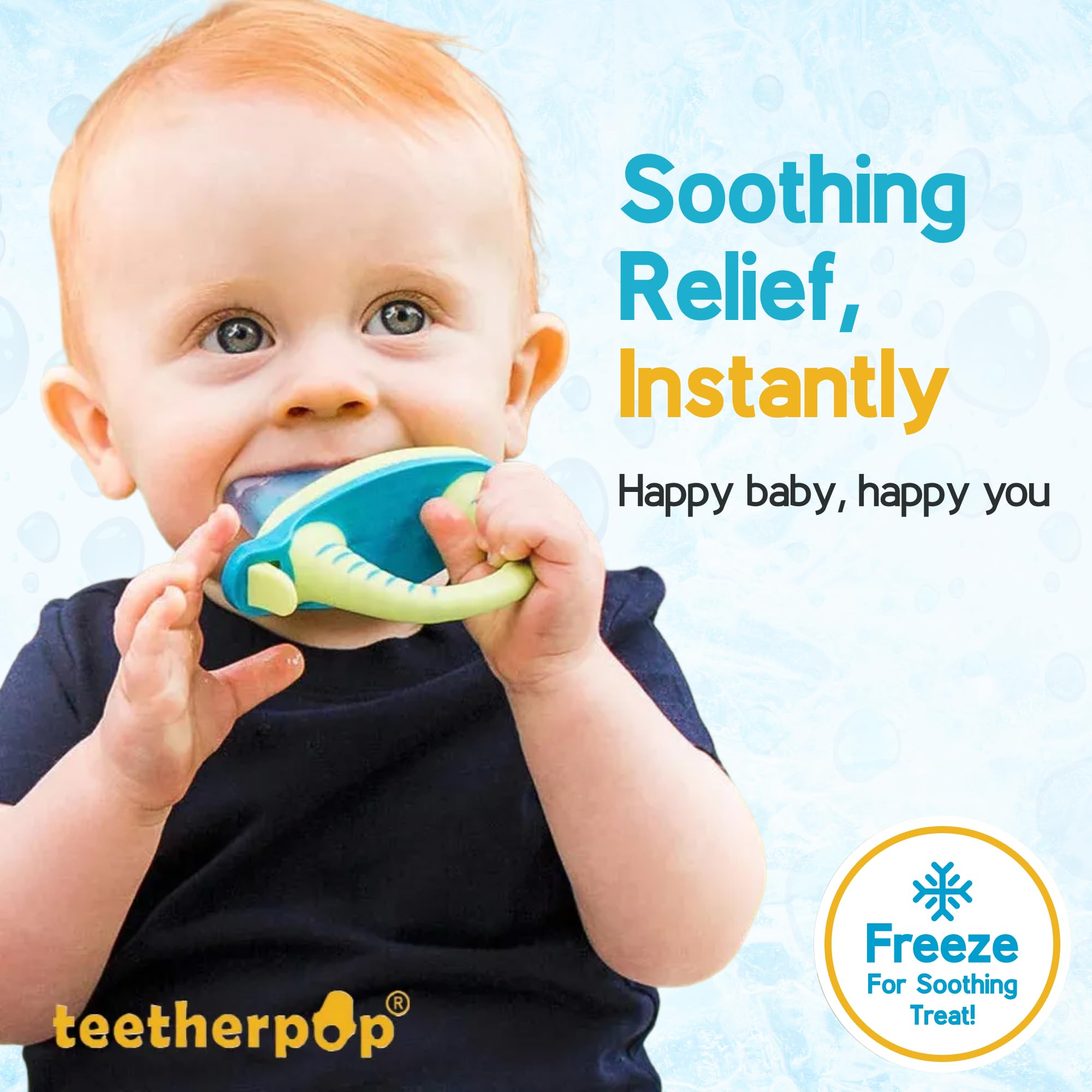Fillable Freezer Teethers for Babies – Made in USA Teething Pacifier
