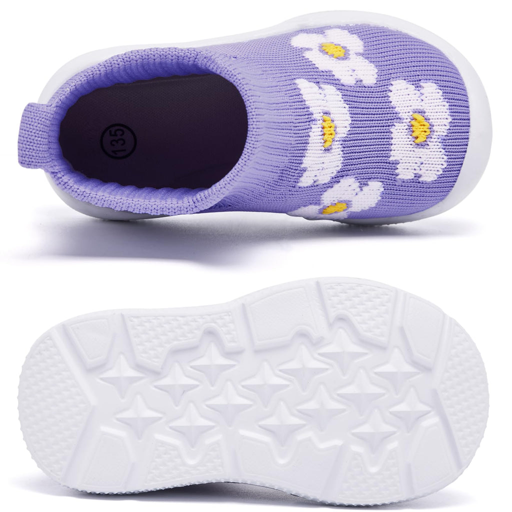MORENDL Toddler Sock Shoes Baby Walking Shoes Infant Slippers Boys & Girls Non-Slip Sneakers