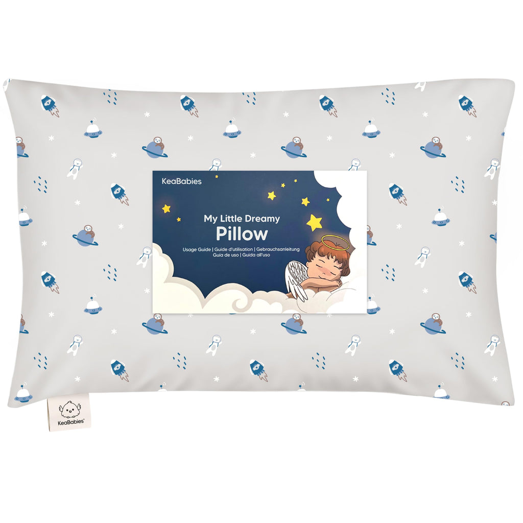 Toddler Pillow with Pillowcase, 13x18 My Little Dreamy Pillow (Cosmo)